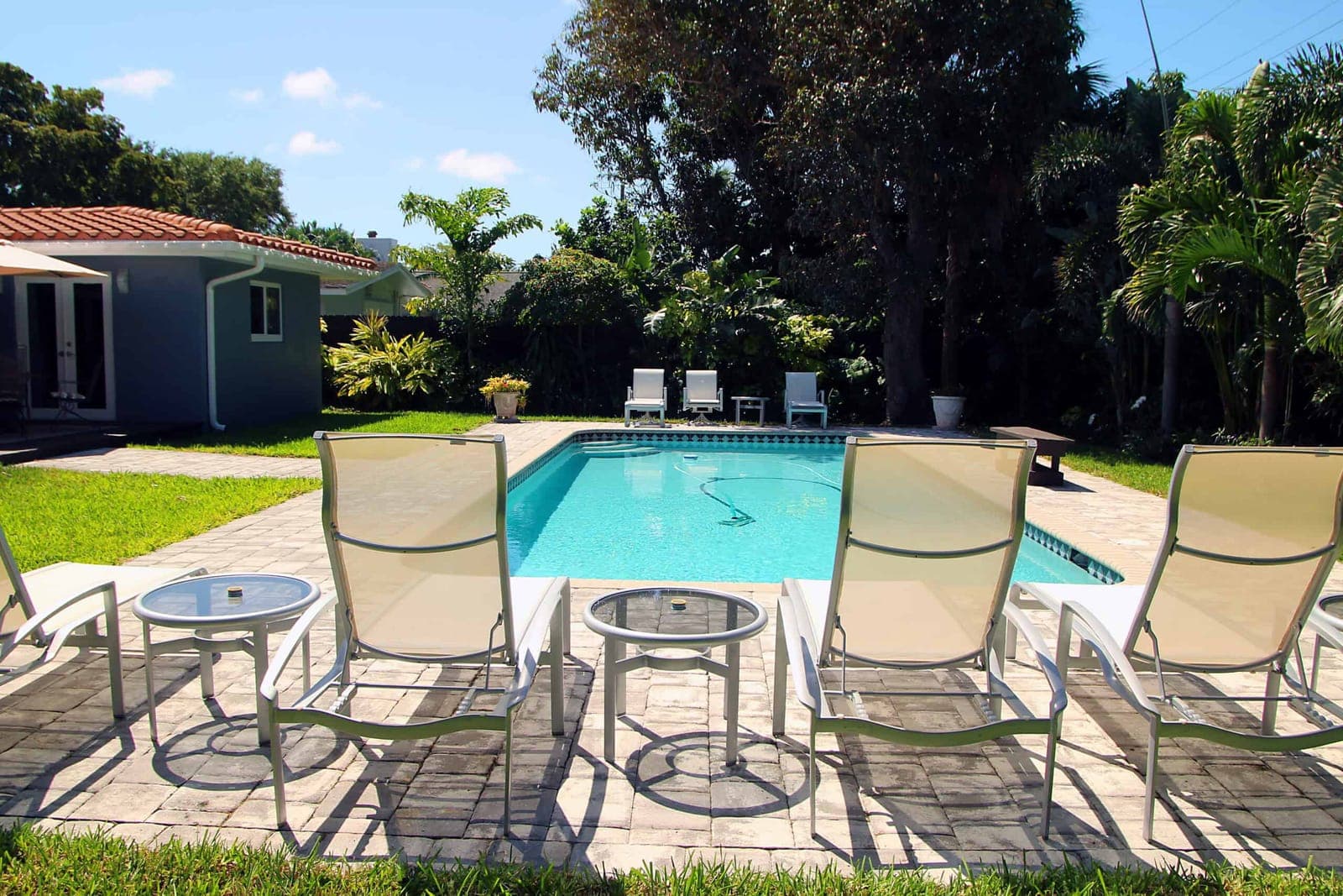 921 NE 27th Avenue - Pool, looking south